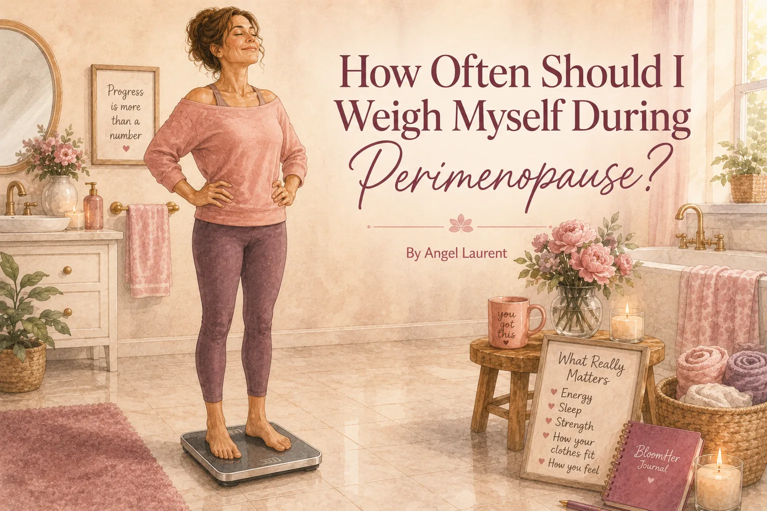 Rethinking how often to weigh yourself during perimenopause and measuring progress beyond the scale