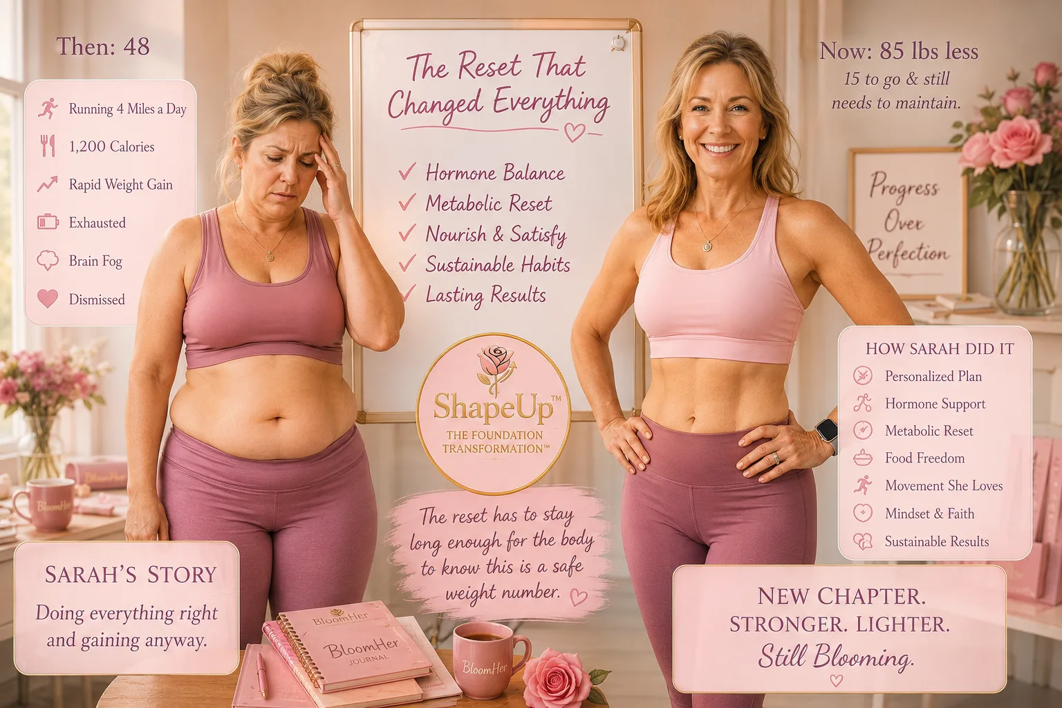 Woman in perimenopause reclaiming her health and energy with a practitioner-led plan